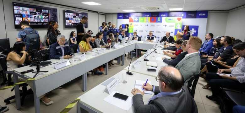Sala de Situação, criada para monitorar e coordenar a resposta nacional