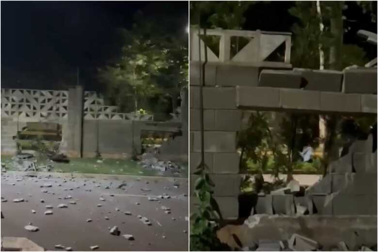 O acidente aconteceu na noite de ontem