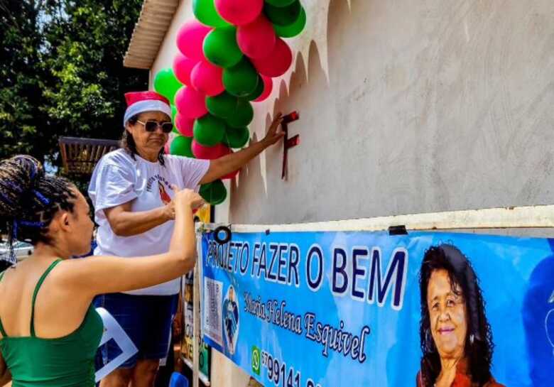 O Projeto Fazer o Bem Maria Helena Esquivel foi criado em 2019
