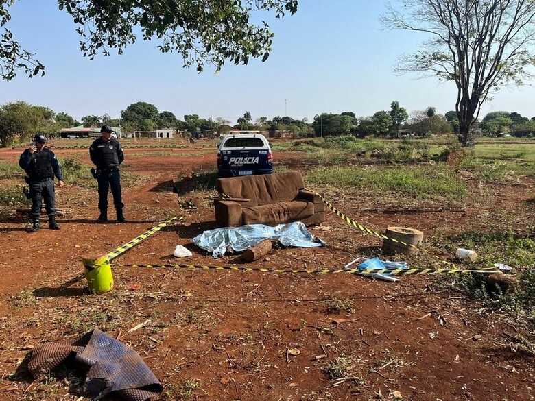 A vítima foi achada sem vida na manhã de hoje