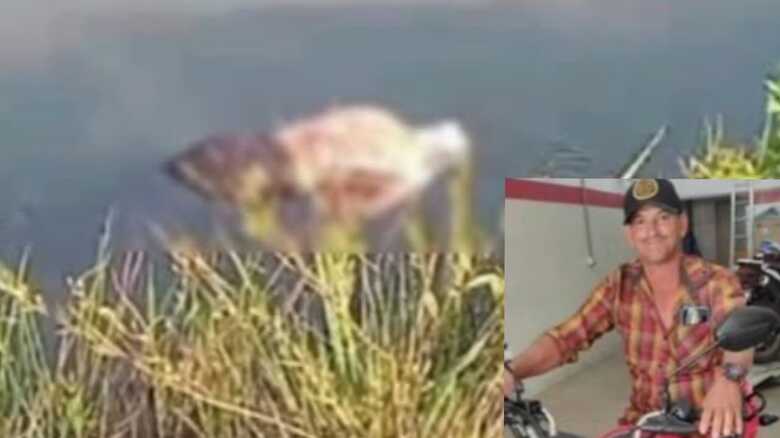 O corpo foi encontrado no domingo