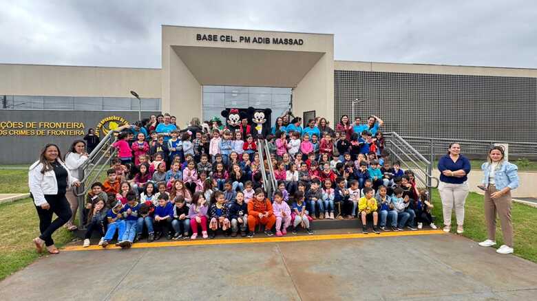 Ação contou com 250 crianças