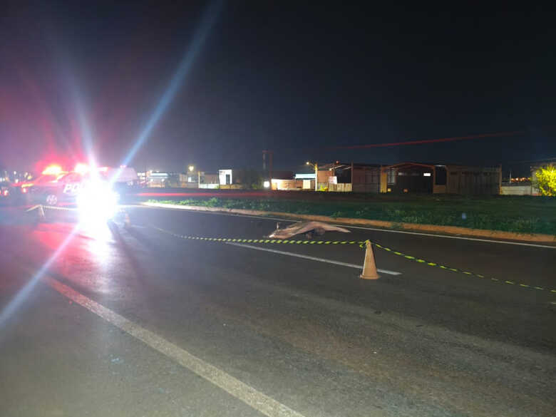 Vigia foi atingido por um caminhão na rodovia