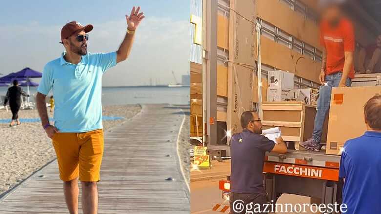 O acidente aconteceu na tarde de hoje