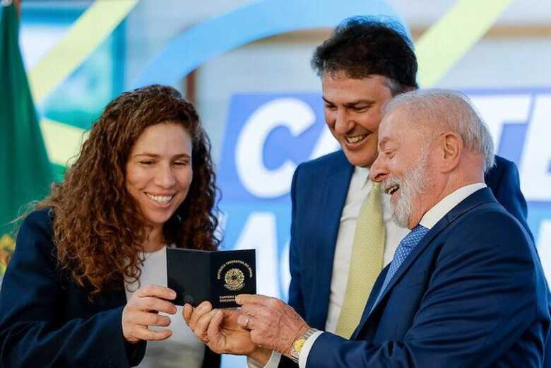 Presidente Luiz Inácio Lula da Silva durante evento no qual sancionou a CNDB