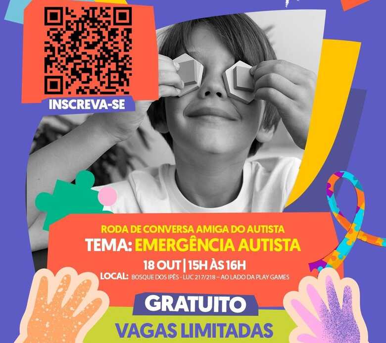 O tema será: Emergência autista