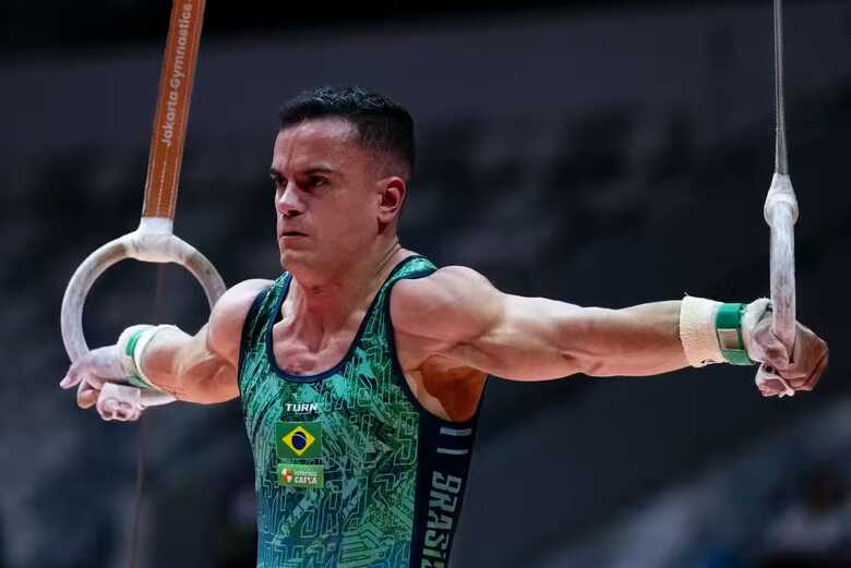 Caio Souza no Mundial de ginástica artística