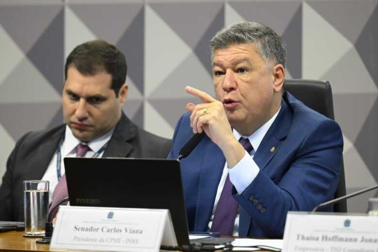 Presidente da CPMI do INSS, senador Carlos Viana 