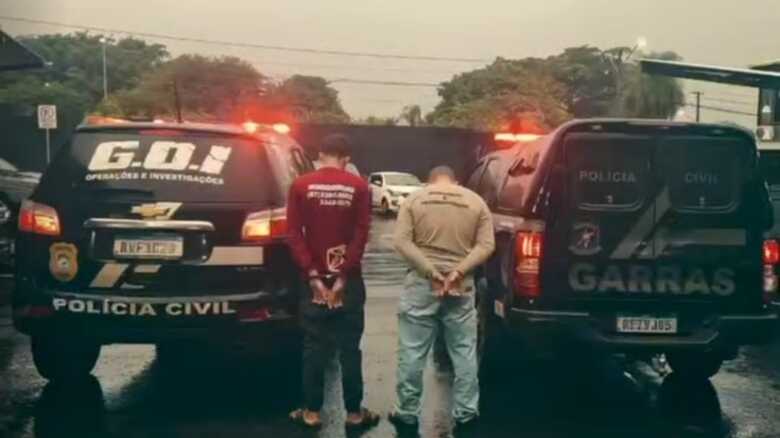 Dupla foi detida pelo homicídio