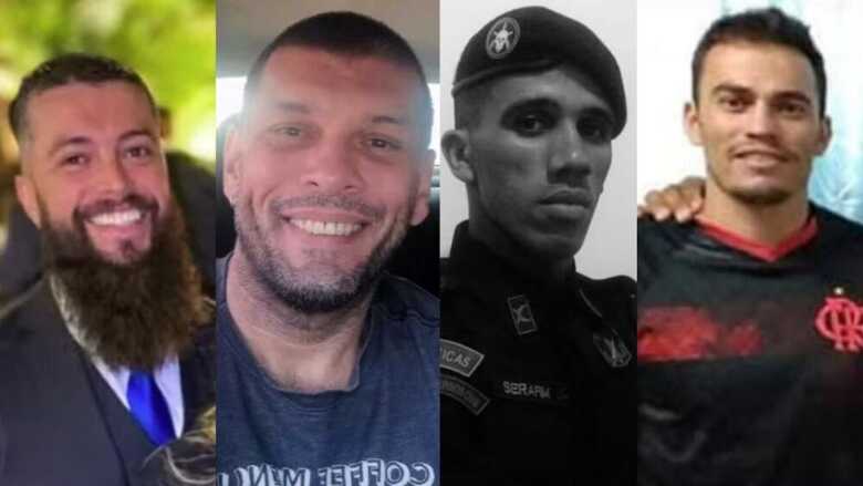 Rodrigo Velloso Cabral, Marcus Vinícius Cardoso de Carvalho, Cleiton Serafim Gonçalves e Heber Carvalho da Fonseca - 