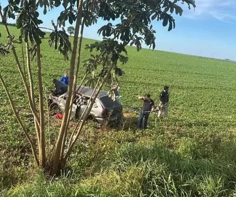 O acidente aconteceu na tarde de ontem