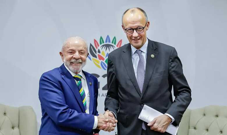 Lula e primeiro-ministro da Alemanha, Friedrich Merz