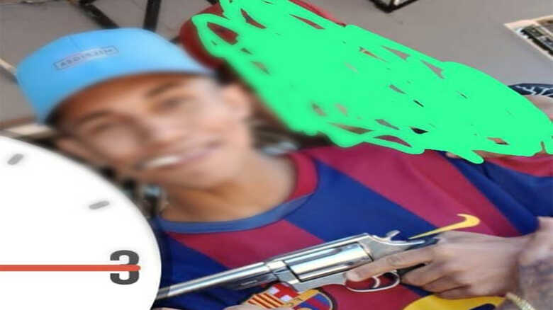 Breno já apareceu com arma em rede social