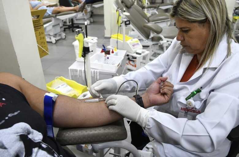 Doação de sangue é importante para salvar vidas