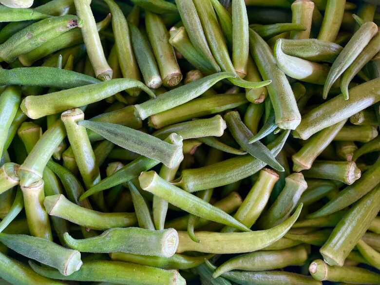 Quiabo foi um dos produtos que ficou mais barato