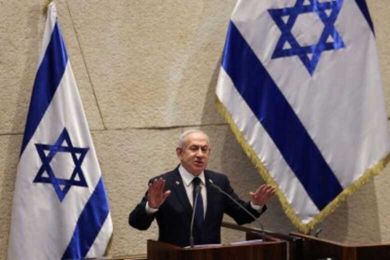 Benjamin Netanyahu em Jerusalém 