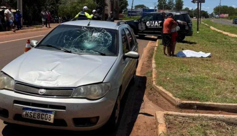 O acidente aconteceu nesta quinta