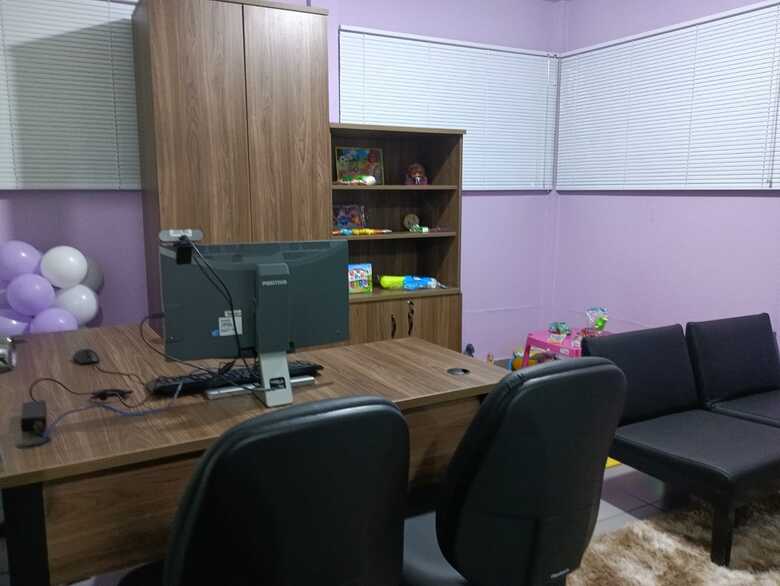 Àrea da sala lilás inaugurada em Pedro Gomes