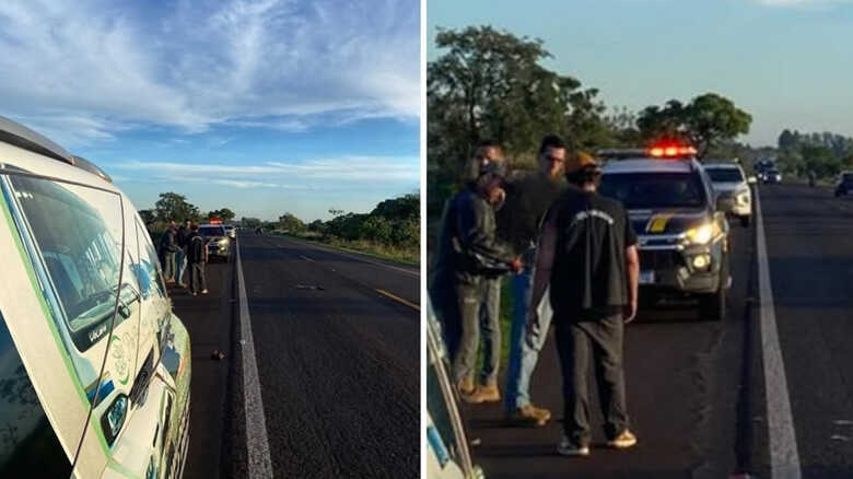 Perícia e Polícia Rodoviária Federal estiveram no local