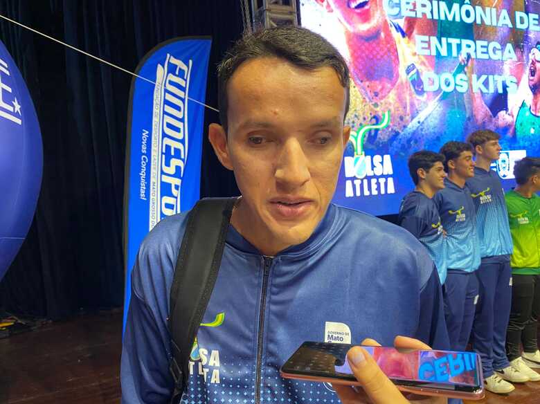 Yeltsin é um dos contemplados pelo Bolsa-Atleta