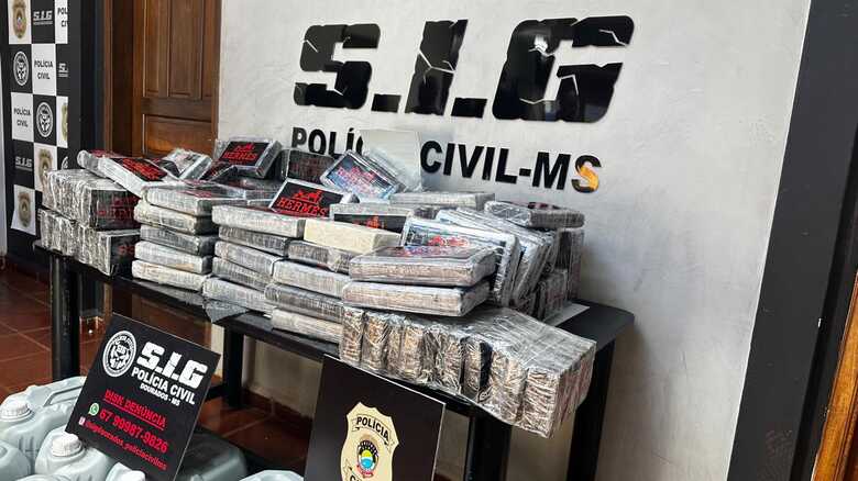 A droga foi encontrada em uma residência no bairro Parque Alvorad