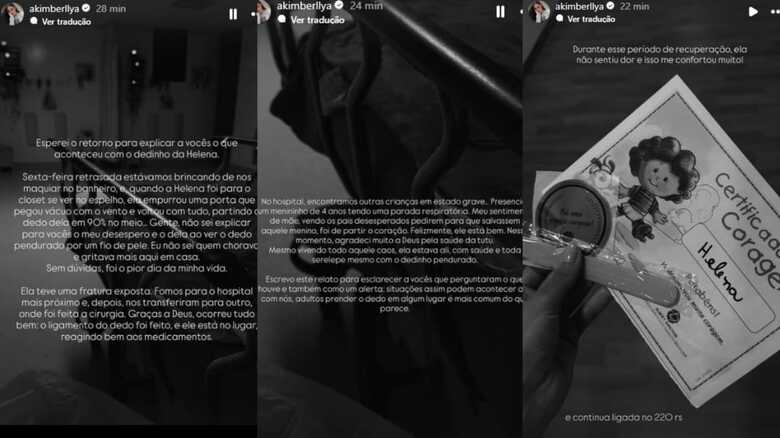 Amanda Kimberlly fez desabafo nas redes sociais 