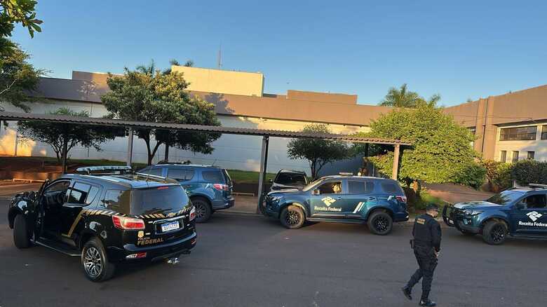 Operação contou com apoio da Receita Federal