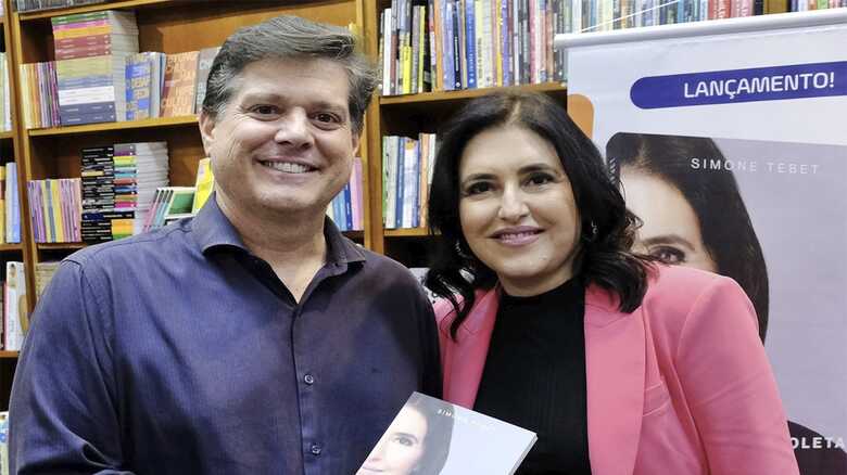 Baleia Rossi e ministra Simone Tebet