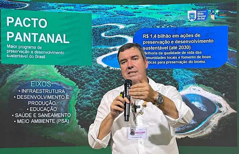 Governador Eduardo Riedel na COP30
