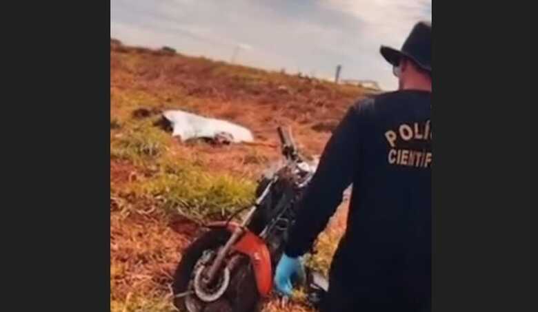 O acidente aconteceu na manhã de hoje