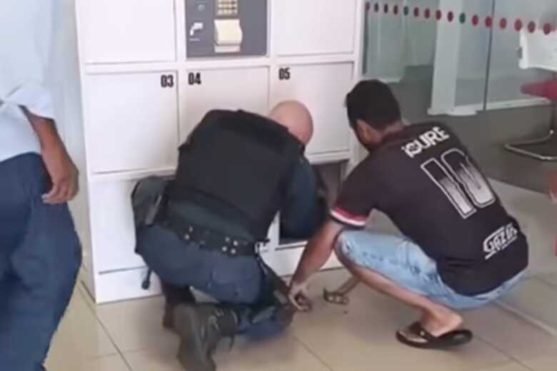 Criança estava dentro do armário