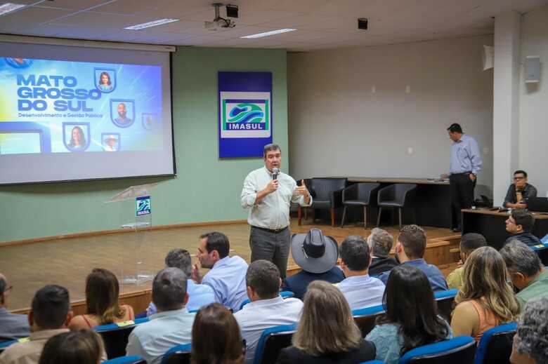 O governador Eduardo Riedel afirmou que o Estado manterá a cooperação