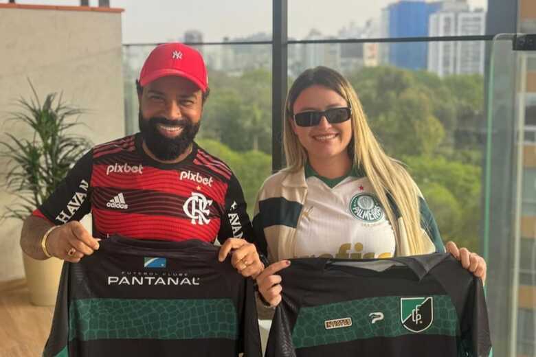 Mazinho e a esposa Sandra, 'rivais' na final, mas unidos pelo time de MS