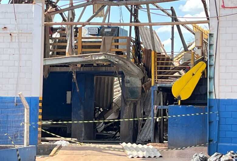 O acidente aconteceu na manhã de hoje