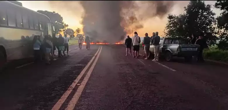 Protesto &eacute; considerado pac&iacute;fico