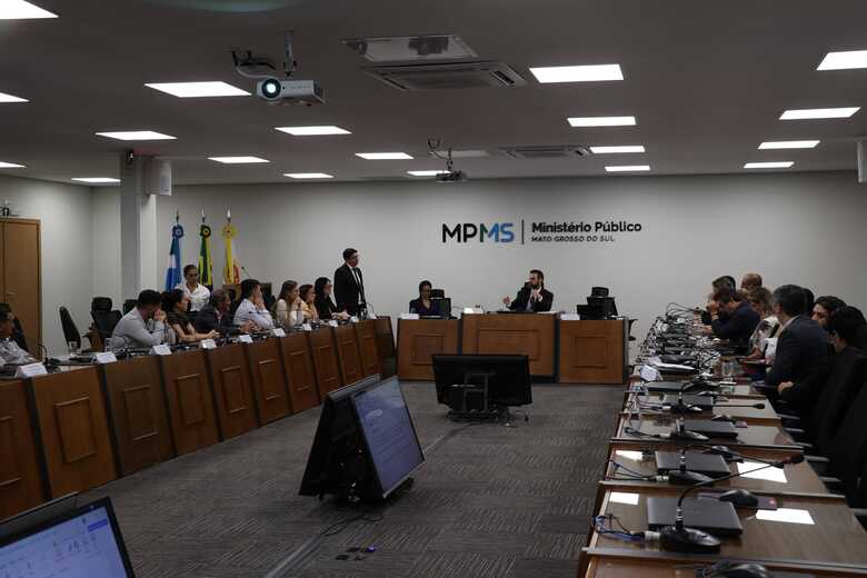 Reuni&atilde;o foi no MPMS - 