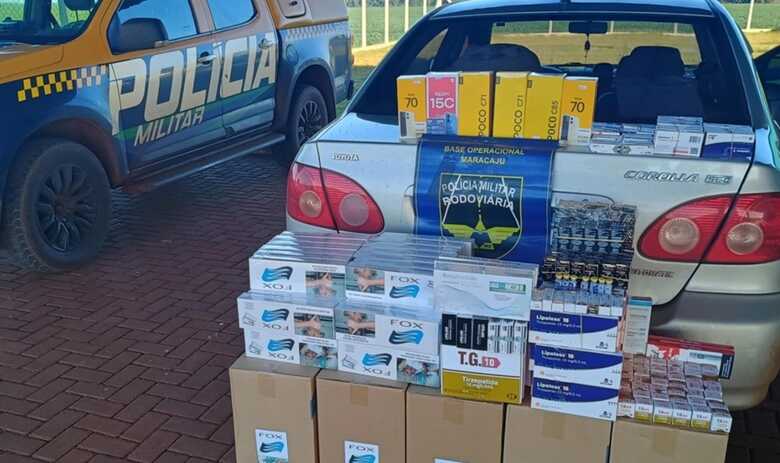 Mercadorias foram apreendidas