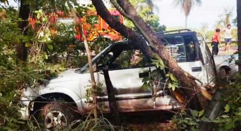 O acidente aconteceu durante o sábado