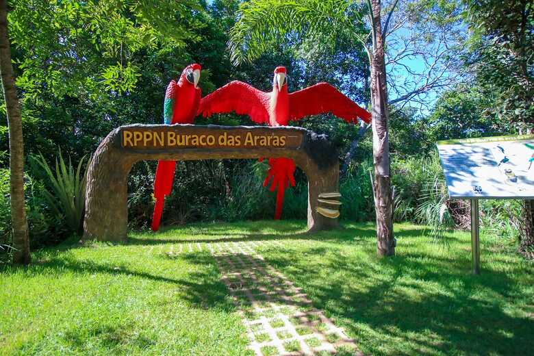 Entrada da Reserva Particular do Patrimônio Natural