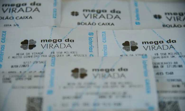 Bilhete da Mega da Virada