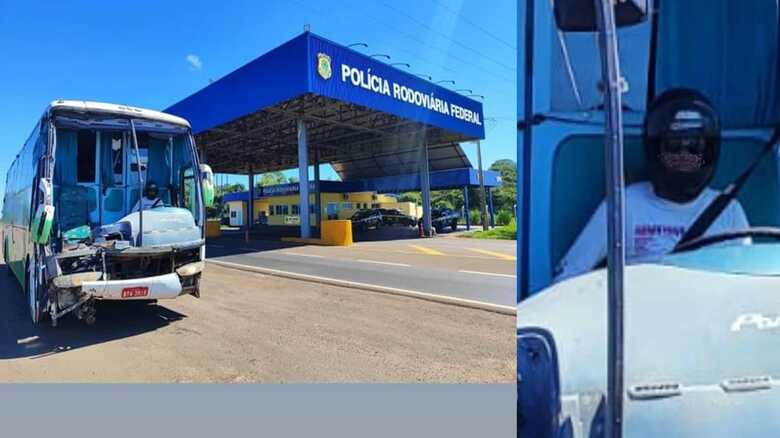 PRF abordou o condutor e reteve o ve&iacute;culo