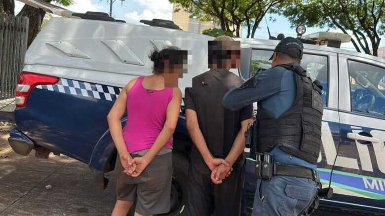 Dupla foi presa em flagrante
