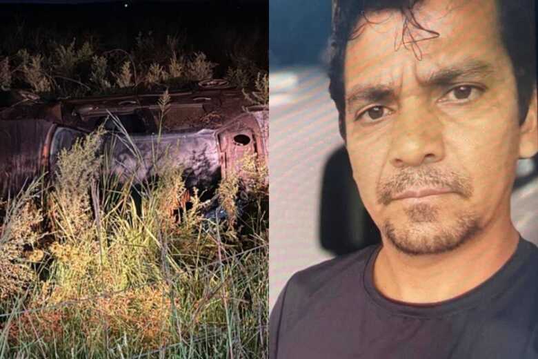 Anderson foi encontrado para fora do ve&iacute;culo