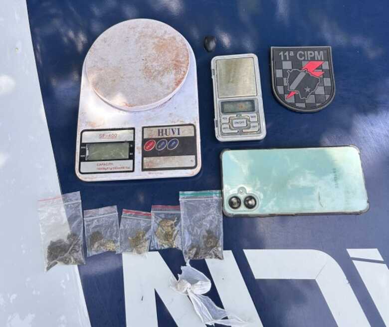 Droga apreendida - 