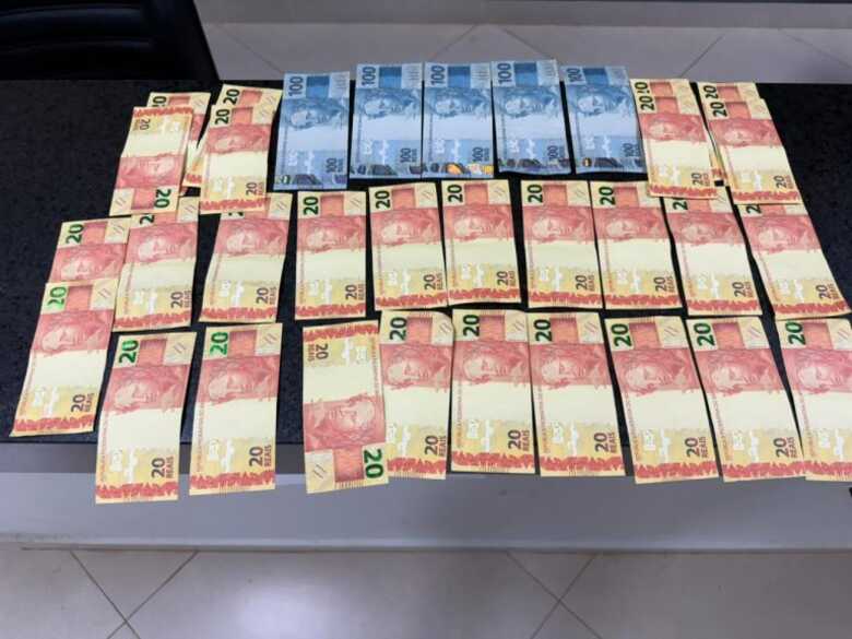 As notas apreendidas serão encaminhadas para perícia.