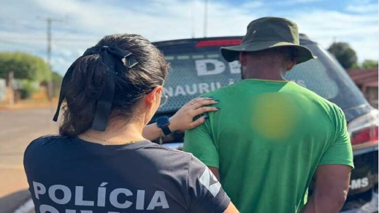 Foragido foi preso na cidade sul-mato-grossense
