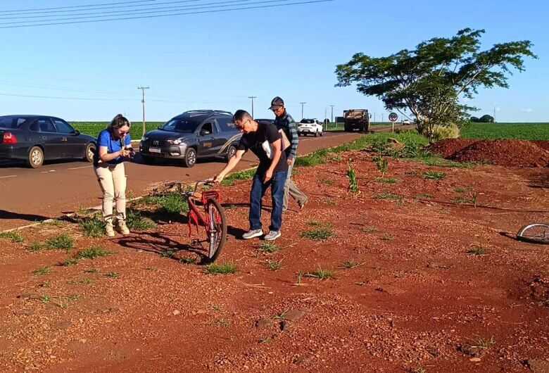 O acidente aconteceu na tarde de hoje