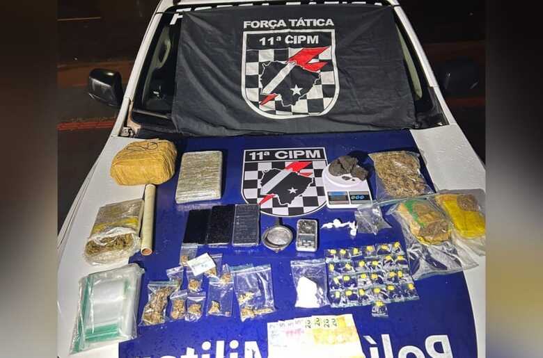 Materiais apreendido - 