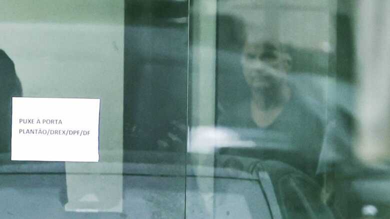 Jair Bolsonaro na Superintendência da Polícia Federal em Brasília