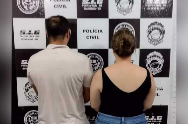 Casal em 2023 durante a prisão - 
